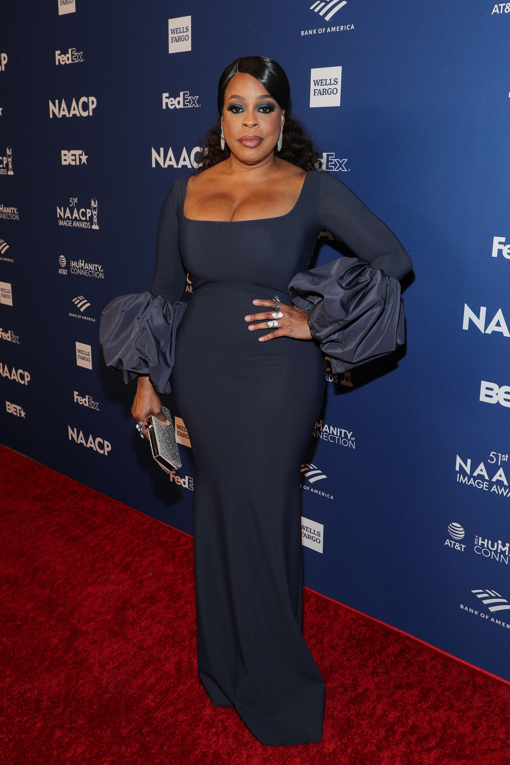 Niecy Nash
51st NAACP Image Awards Non-Televised Dinner, Arrivals, Los Angeles, USA - 21 Feb 2020
Wearing Chiara Boni