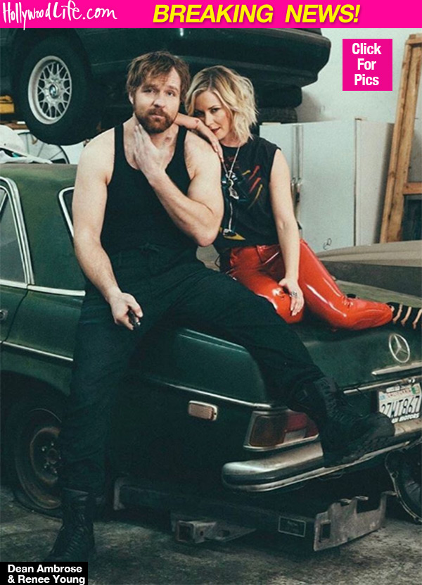 Renee Young Dean Ambrose Married