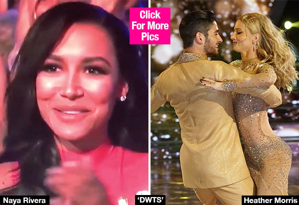 Naya Rivera Supports Heather Morris DWTS