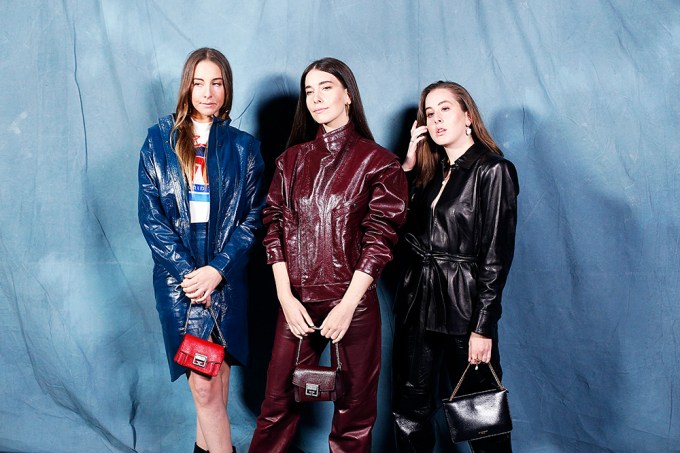 Haim Pose For Photographers