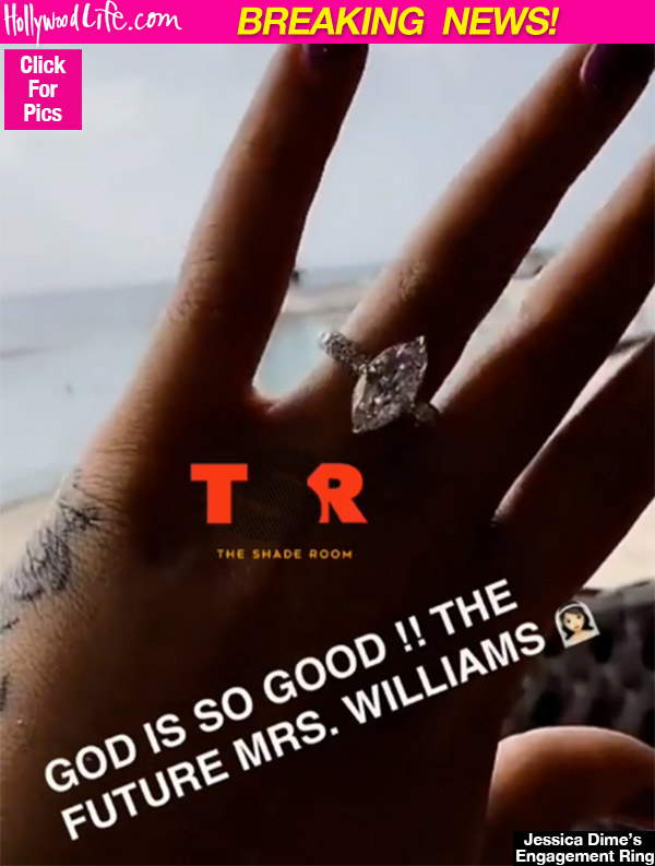 Jessica Dime Engaged