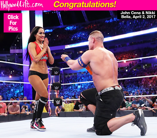 John Cena Nikki Bella Engaged