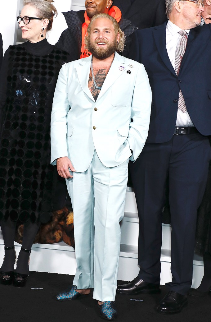 Jonah Hill at the ‘Don’t Look Up’ Premiere in 2020