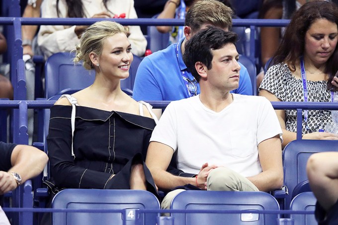 Karlie Kloss & Joshua Kushner At The 2018 US Open