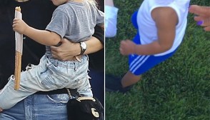 Reign Disick Saint West Man Bun