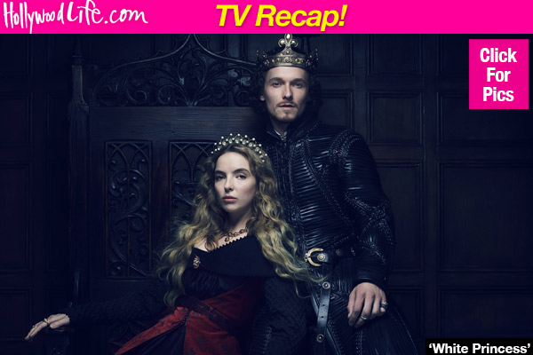 Jodie Comer & Jacob Collins-Levy in 'The White Princess'