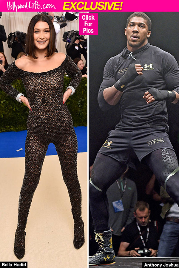 Bella Hadid And Anthony Joshua