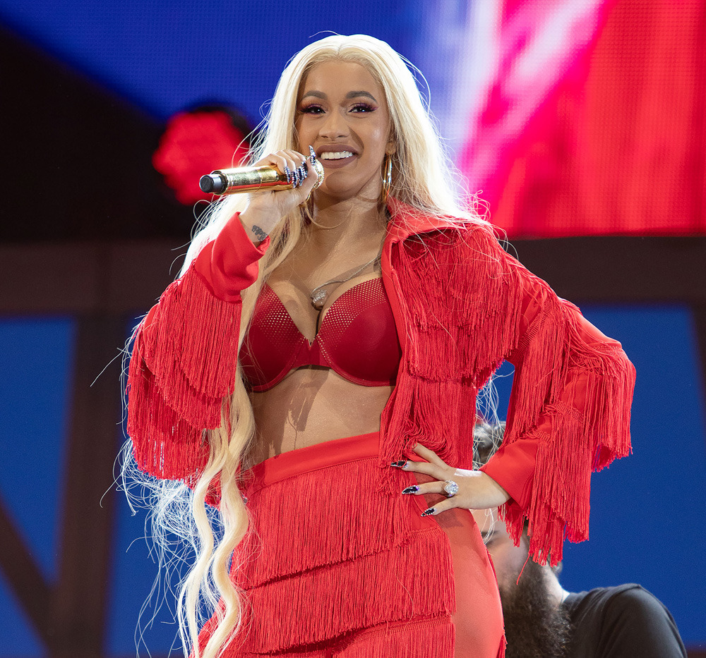 Cardi B2018 Global Citizen's Festival, New York, USA - 30 Sep 2018