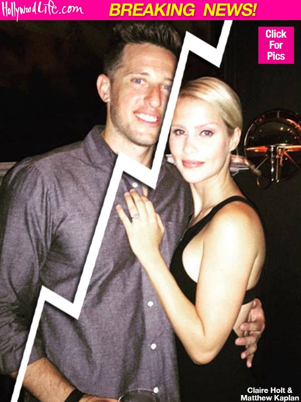 Matthew Kaplan Claire Holt