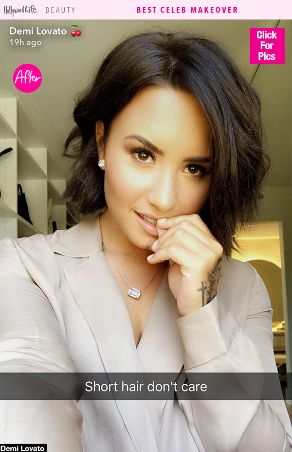 Demi Lovato New Short Haircut