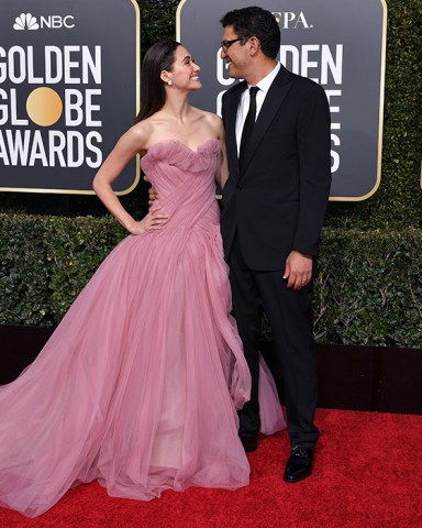 Emmy Rossum and Sam Esmail
76th Annual Golden Globe Awards, Arrivals, Los Angeles, USA - 06 Jan 2019