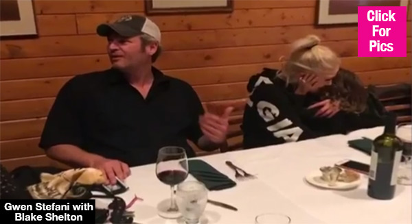 Blake Shelton and Gwen Stefani In Yosemite