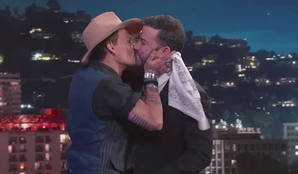 Johnny Depp Jimmy Kimmel