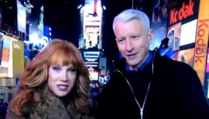 Kathy Griffin and Anderson Cooper