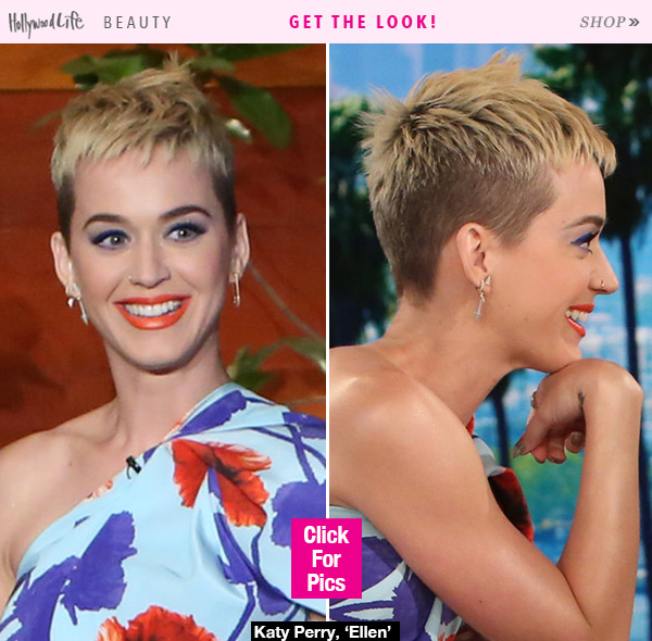 Katy Perry Chops Hair Too Much Bleach