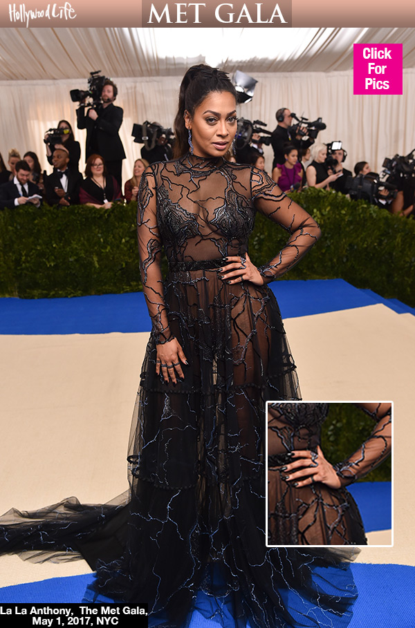 La La Anthony at Met Gala