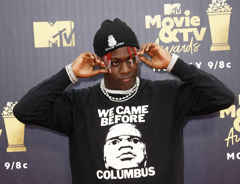 Lil Yachty
MTV Movie & TV Awards, Arrivals, Los Angeles, USA - 16 Jun 2018