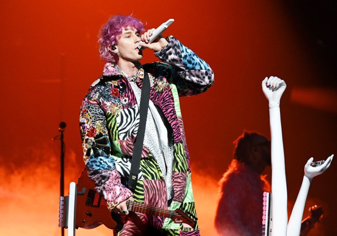 NY Machine Gun Kelly In Concert, New York, United States – 28 Jun 2022