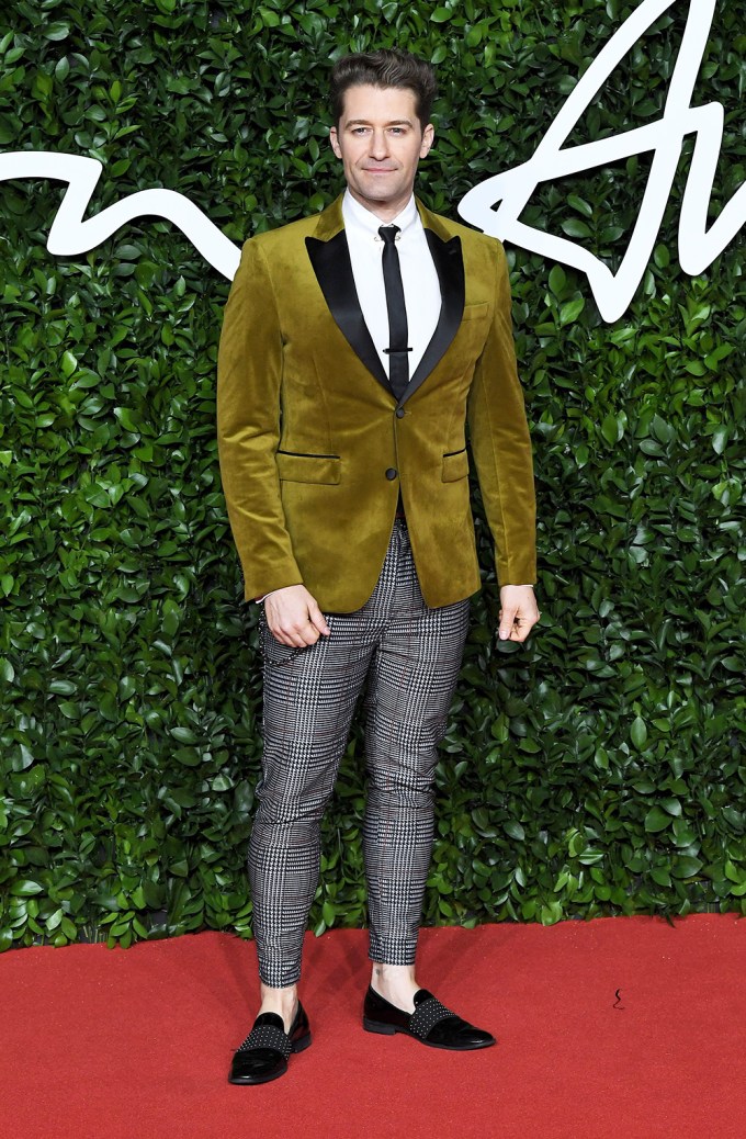 Matthew Morrison At The 2019 Fashion Awards