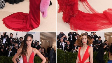 Red Dresses Met Gala