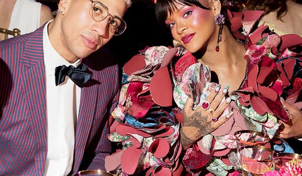 Miles Chamley-Watson And Rihanna