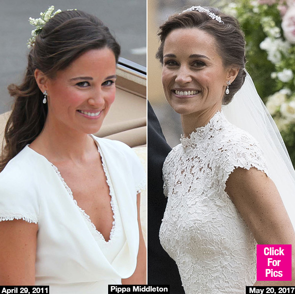 pippa middleton wedding earrings recycles royal wedding jewelry pic