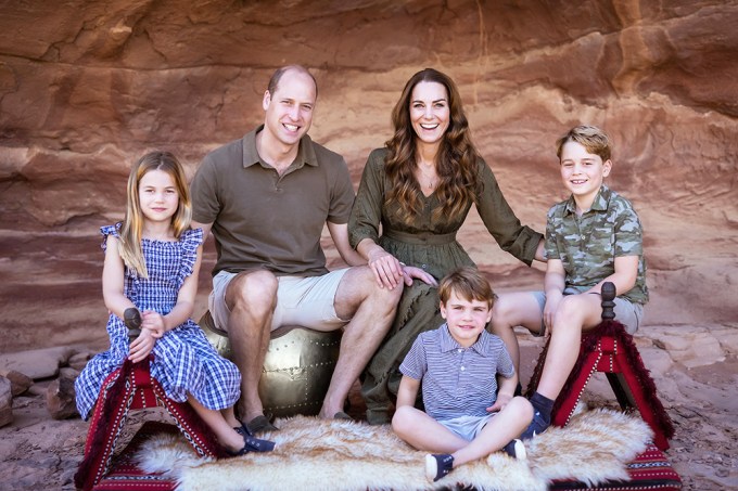 The Duke and Duchess of Cambridge’s 2021 Christmas Card