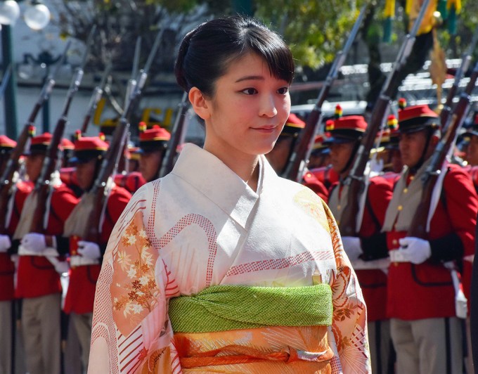 Princess Mako visits Bolivia