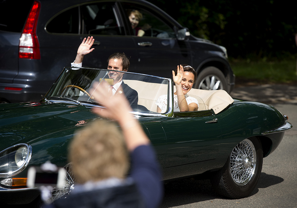 Wedding of James Matthews and Pippa Middleton, St Mark's Church, Englefield, UK - 20 May 2017