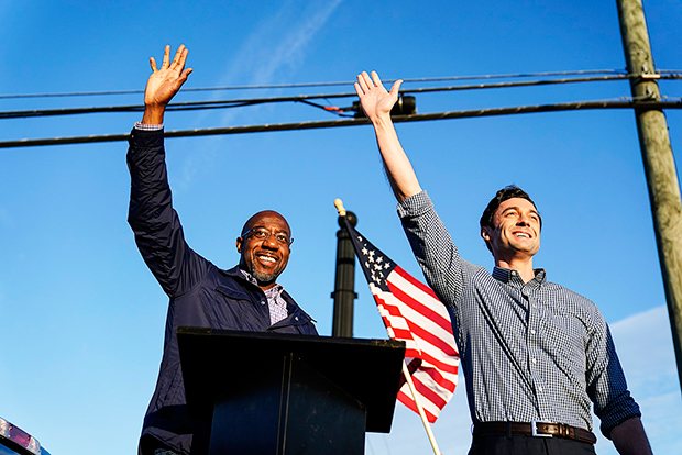 Jon Ossoff Raphael Warnock