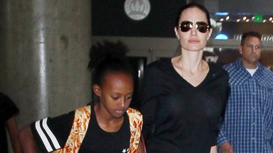 Angelina Jolie And Zahara Jolie-Pitt