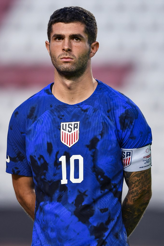 Christian Pulisic plays against Saudi Arabia