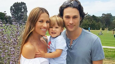 Alec Mazo and Edyta Sliwinska with their son Michael