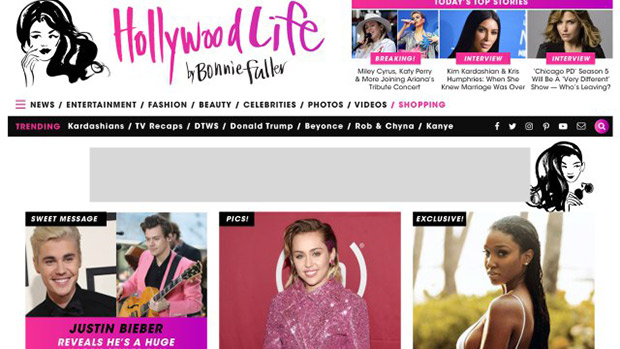 HollywoodLife.com Topper