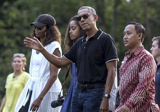 Obama, Magelang, Indonesia - 28 Jun 2017