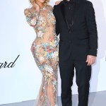Paris Hilton, Chris Zylka. Paris Hilton, left, and Chris Zylka pose for photographers upon arrival at the amfAR, Cinema Against AIDS, benefit at the Hotel du Cap-Eden-Roc, during the 71st international Cannes film festival, in Cap d'Antibes, southern France
2018 amfAR Arrivals, Cannes, France - 17 May 2018
