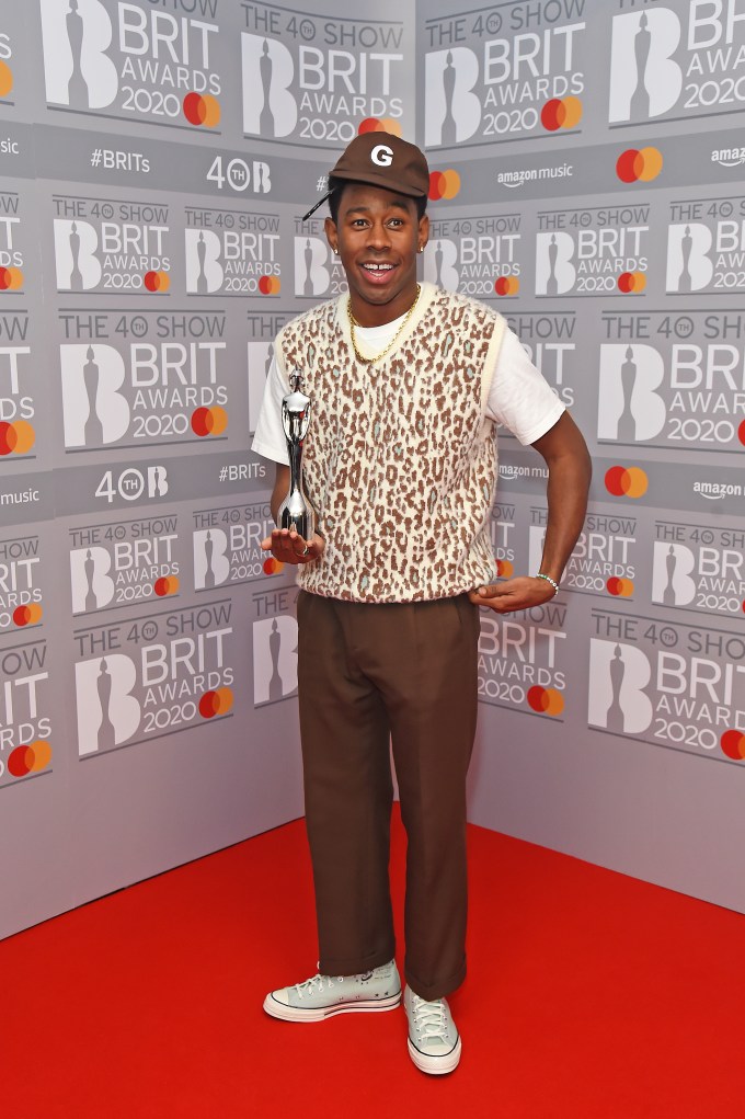 Tyler, The Creator at the BRIT Awards 2020