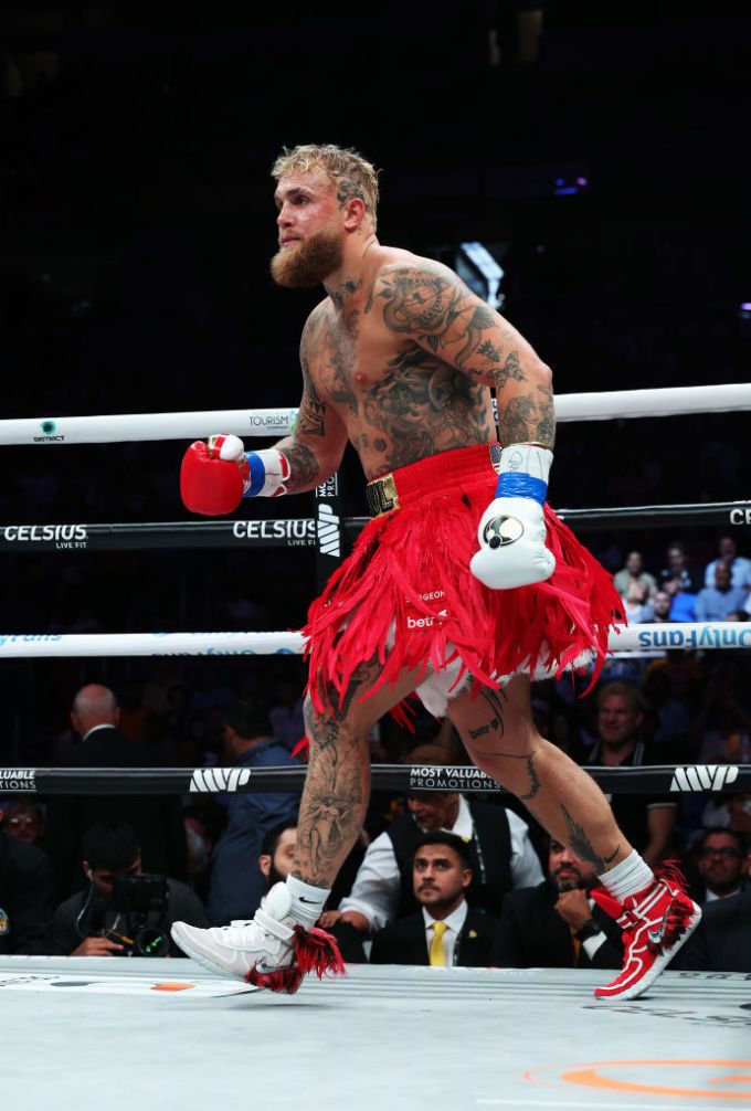 Jake Paul During A Boxing Match