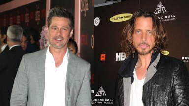 Brad Pitt and Chris Cornell