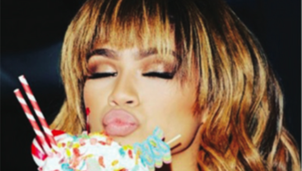 Zendaya At Black Tap NYC