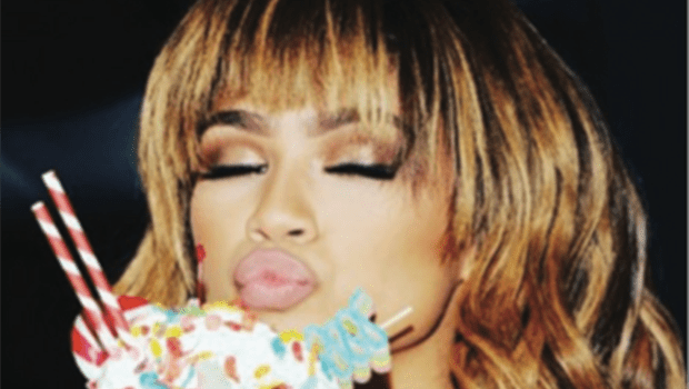Zendaya At Black Tap NYC