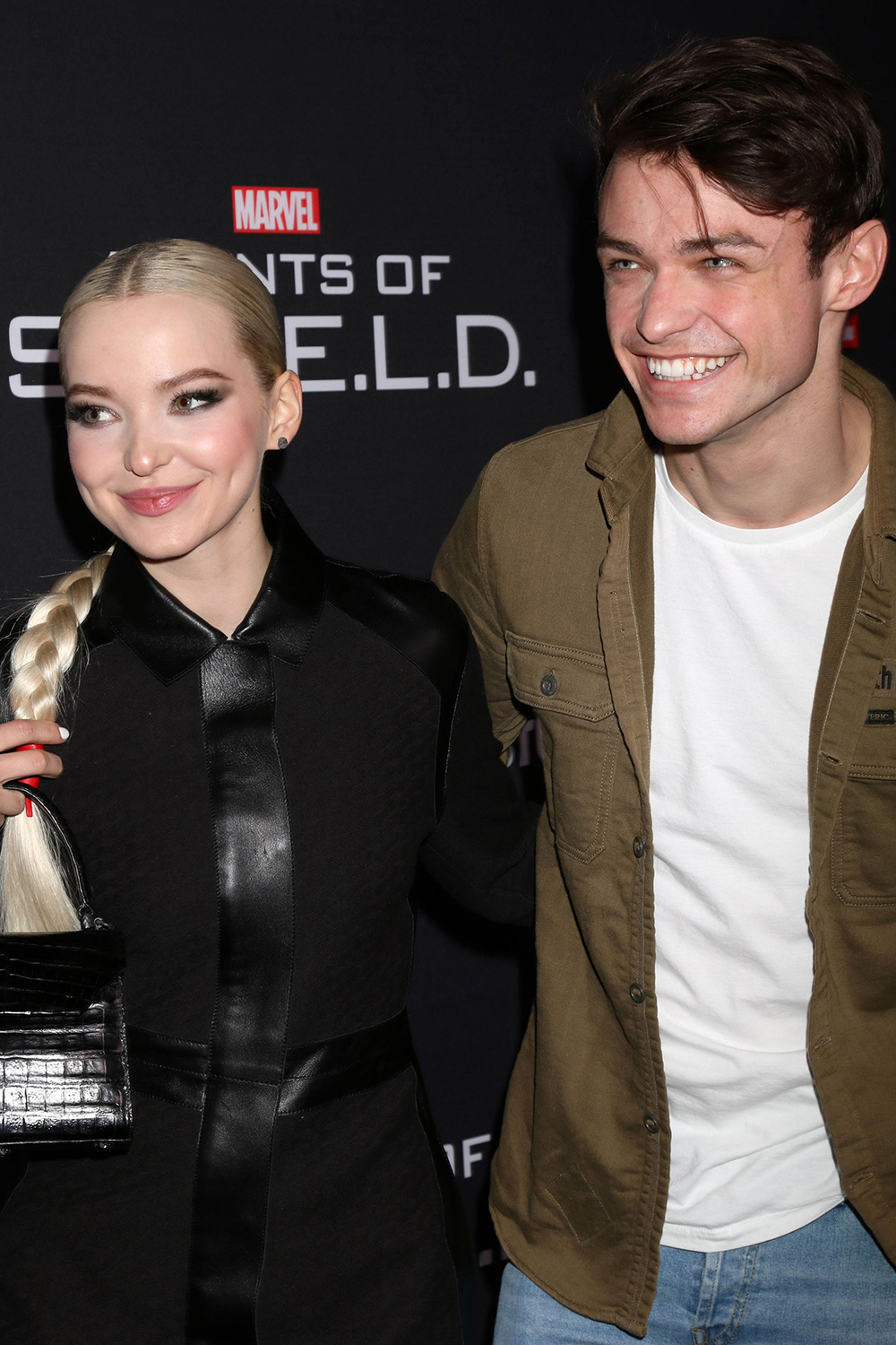 Dove Cameron, Thomas Doherty
'Agents of S.H.I.E.L.D' 100th Episode Celebration, Arrivals, Los Angeles, USA - 24 Feb 2018