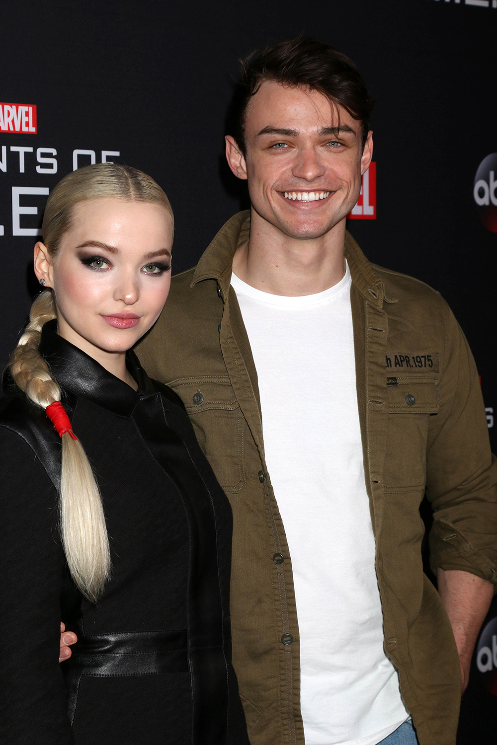 Dove Cameron, Thomas Doherty
'Agents of S.H.I.E.L.D' 100th Episode Celebration, Arrivals, Los Angeles, USA - 24 Feb 2018