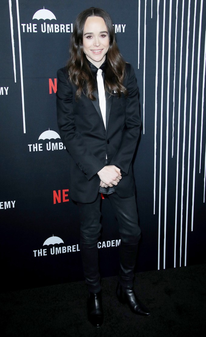 Elliot Page At ‘The Umbrella Academy’ TV show Premiere