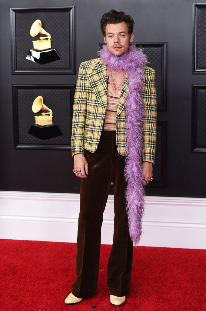 Harry Styles At The 2021 Grammys