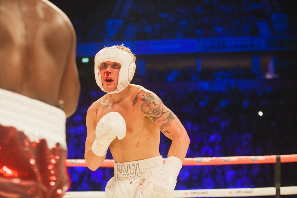 Jake Paul v Deji,  Boxing Match, Manchester, UK - 25 Aug 2018