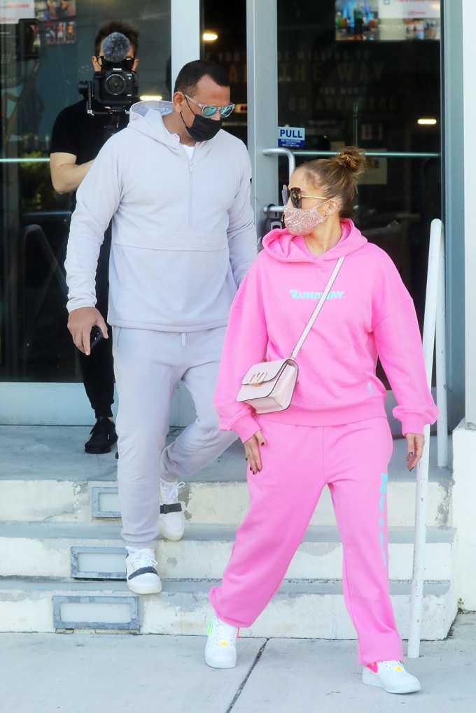 Jennifer Lopez & Alex Rodriguez’s Matching Style