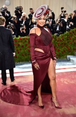 La La Anthony attends The Metropolitan Museum of Art's Costume Institute benefit gala celebrating the opening of the "In America: An Anthology of Fashion" exhibition, in New York
2022 MET Museum Costume Institute Benefit Gala, New York, United States - 02 May 2022
Wearing LaQuan Smith