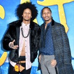 Laurent Bourgeois and Larry Nicolas Bourgeois of Les Twins
'Cats' film world premiere, Arrivals, Alice Tully Hall at Lincoln Center, New York, USA - 16 Dec 2019