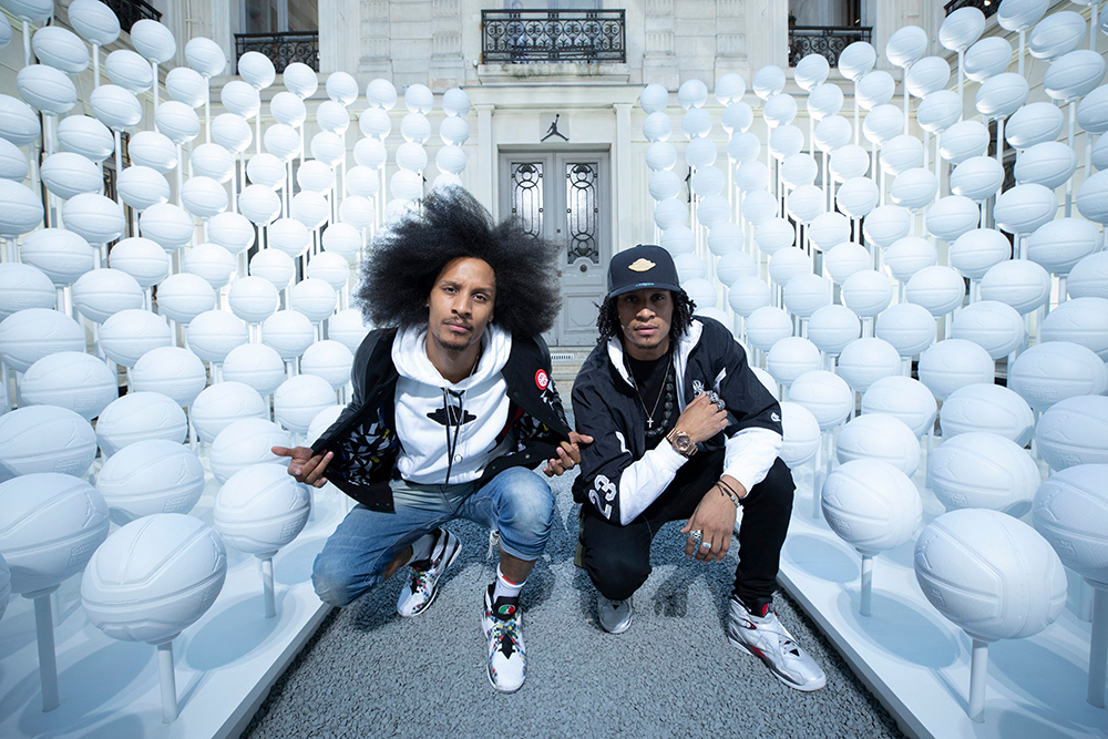 Jordan Brand Family Member, Les Twins, arrive at the House of Jumpman, in ParisHouse of Jumpman, Paris, USA - 21 Jun 2019